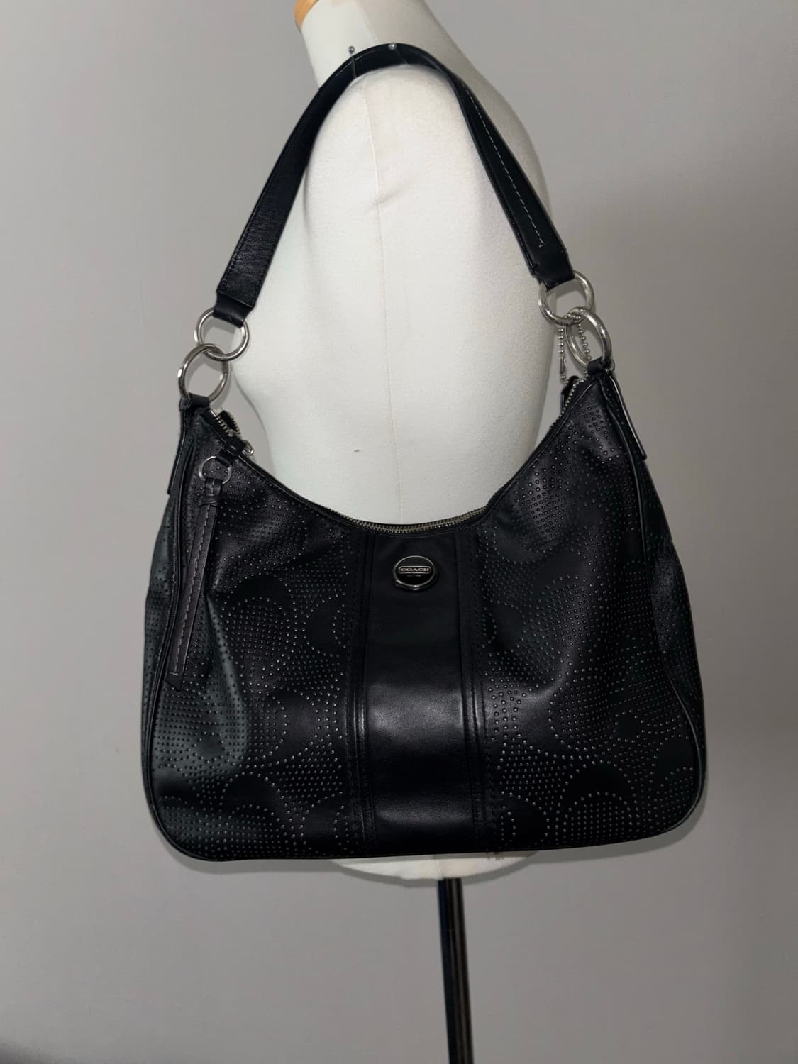 Coach vintage black shoulder bag 상품이미지1