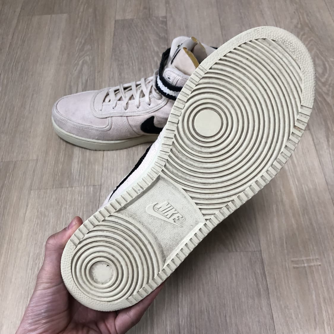 (290) 나이키 X 스투시 NIKE STUSSY 반달 하이 파슬 상품이미지3