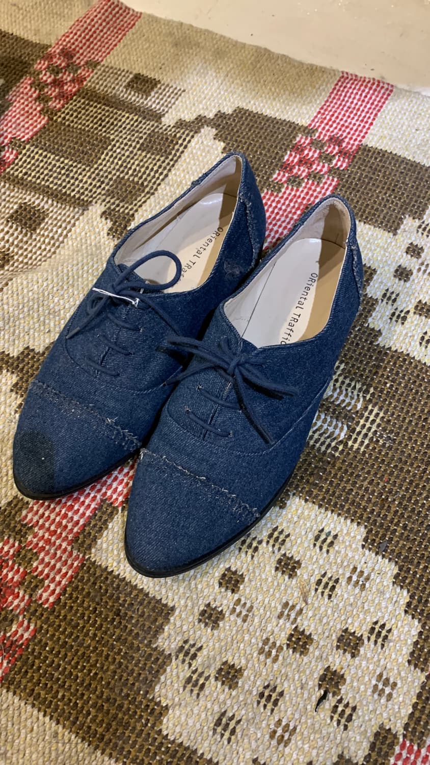 Denim derby shoes 상품이미지2