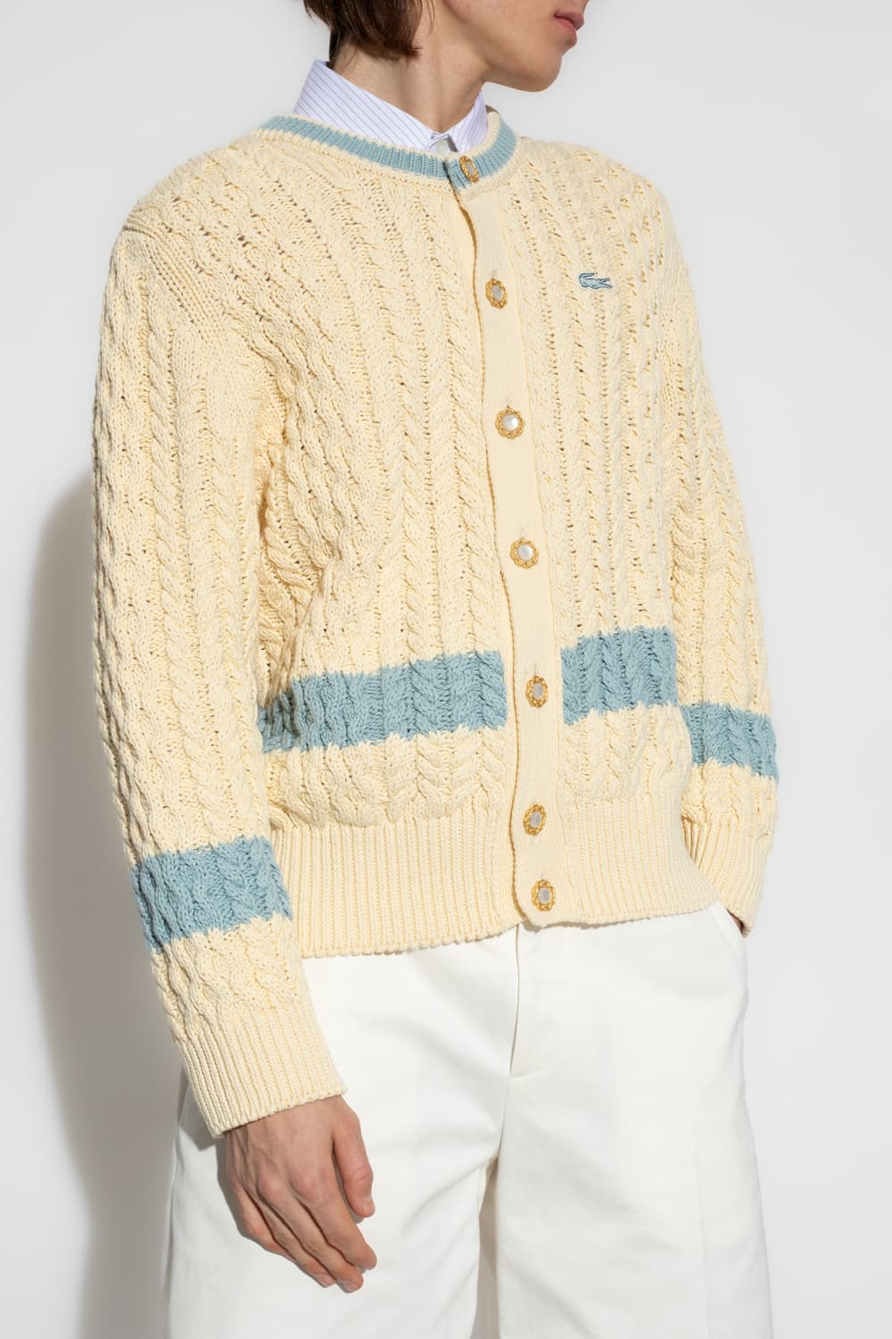 GOLF LE FLEUR x LACOSTE 골프 라코스테 가디건 상품이미지1