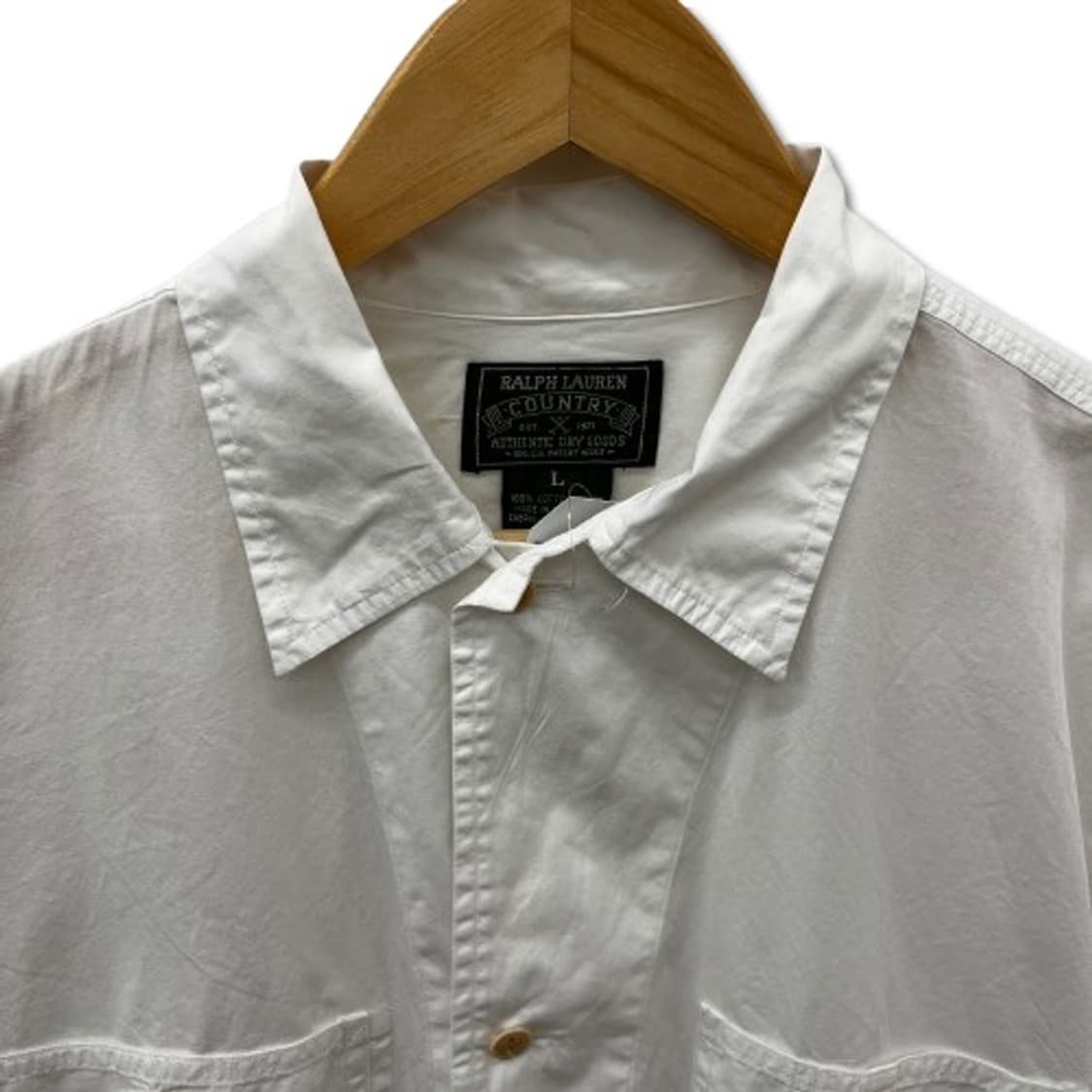 랄프로렌 컨트리 빈티지 화이트 셔츠 상품이미지3