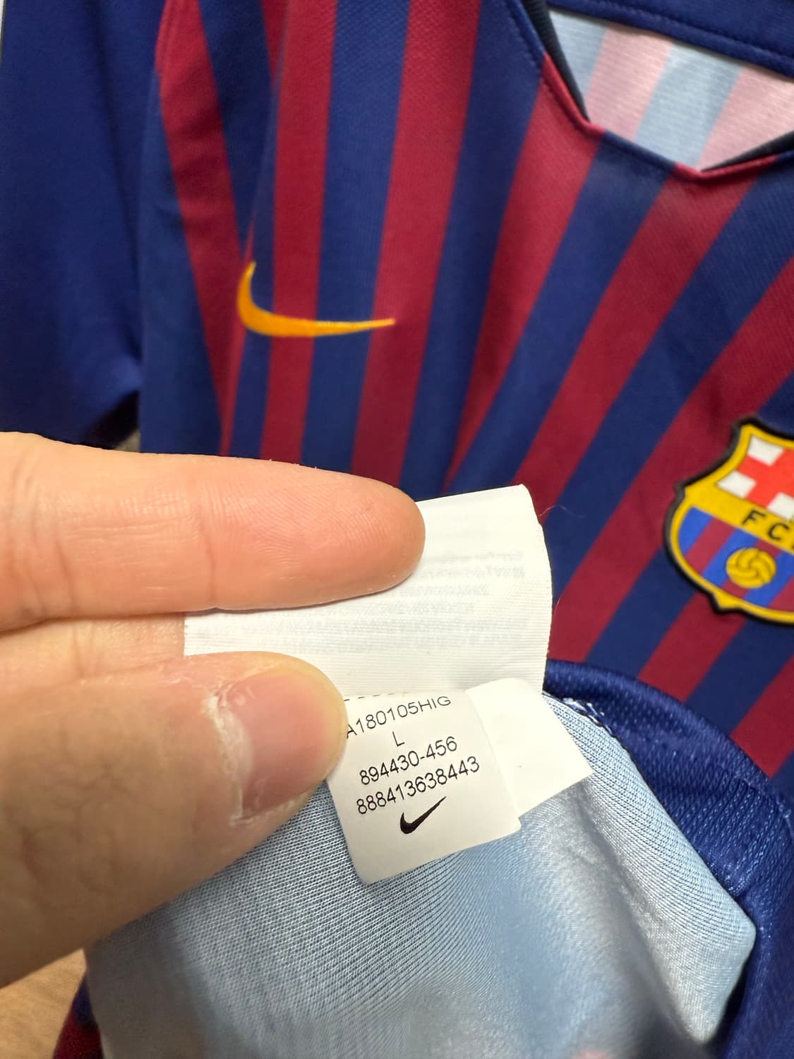 18-19 바르셀로나 메시 유니폼 상품이미지4