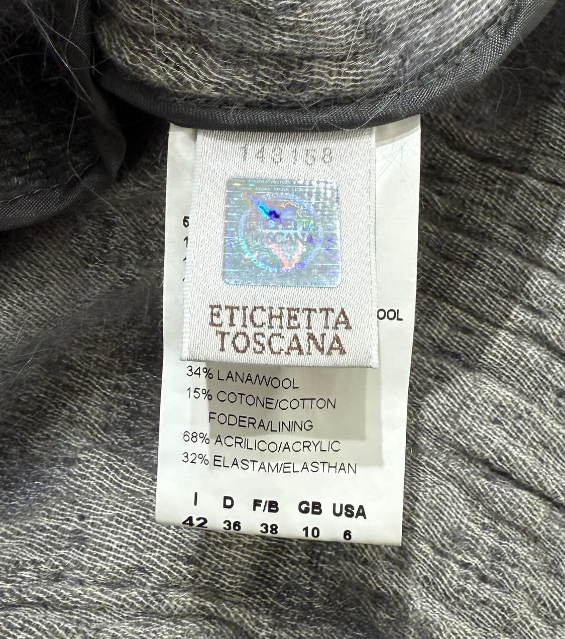 마스나다 아티저널 모헤어 혼방 드레이프 니트 자켓 상품이미지6