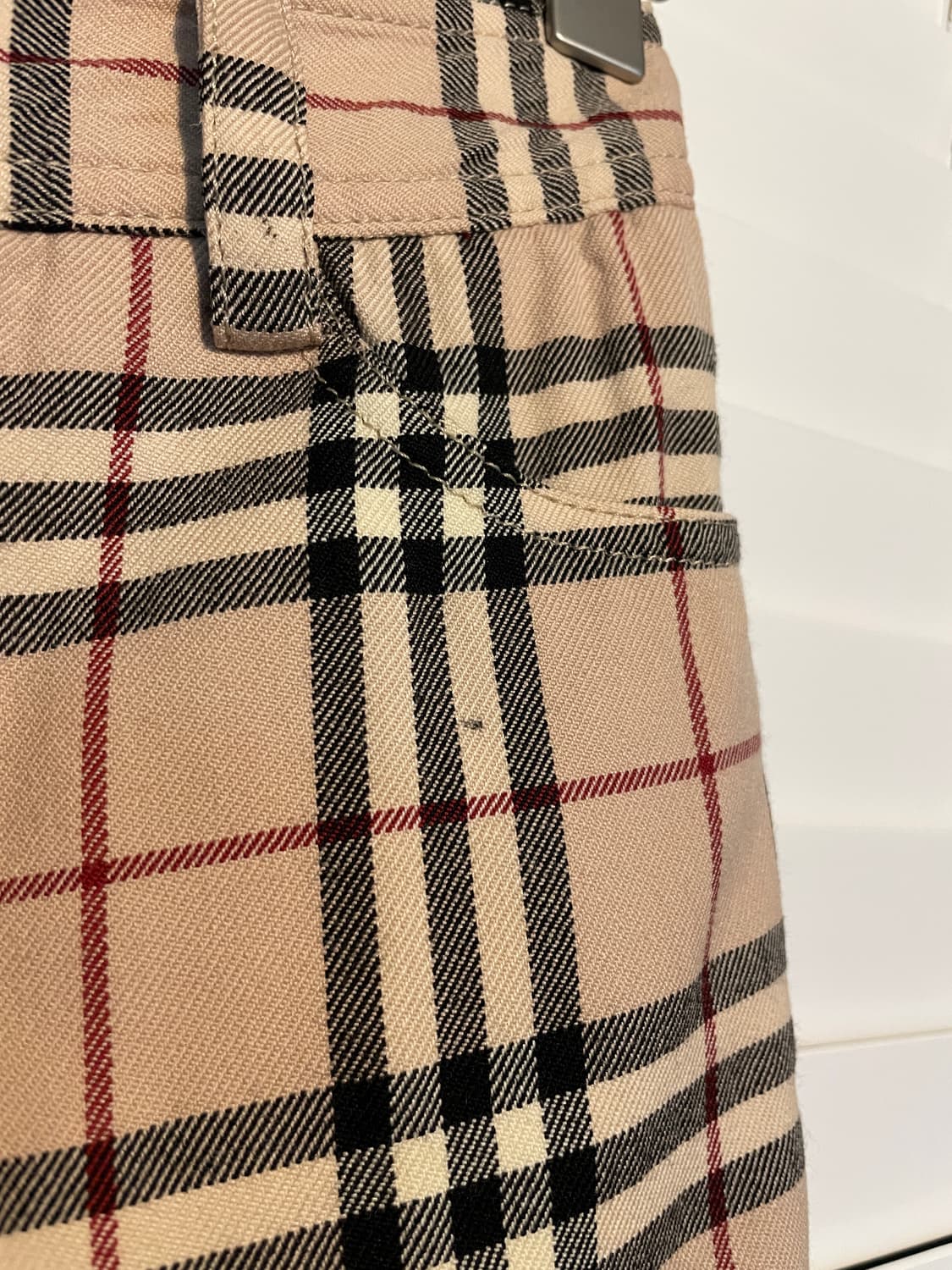 버버리 노바체크 패턴 팬츠 상품이미지7