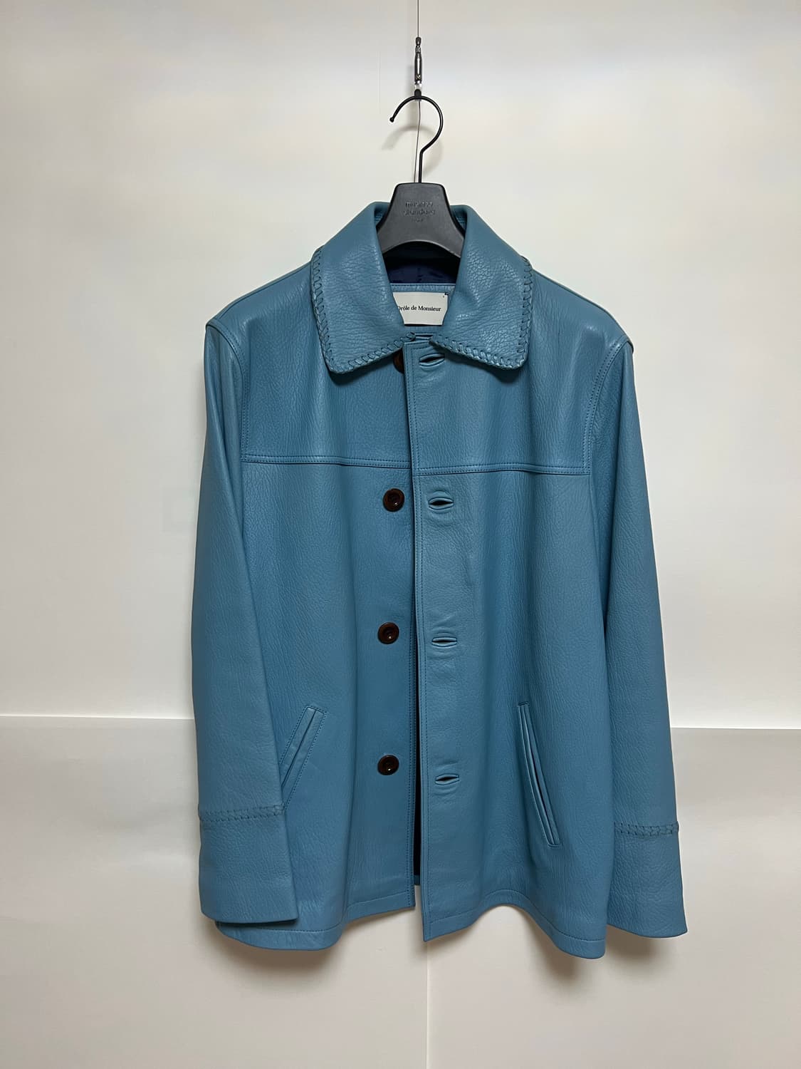 레더 코트 상품이미지1