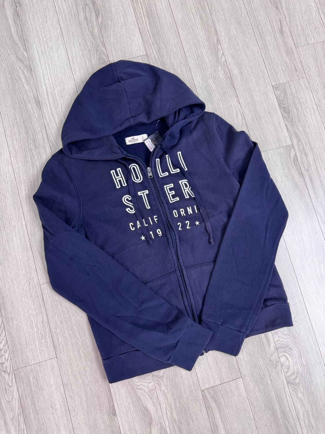 홀리스터 네이비 슬림핏 후드집업 상품이미지5