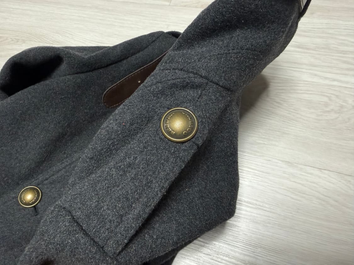 [S] 칼리코 리본 마스터 아티잔 클래식 울 체스터 코트 자켓 상품이미지8