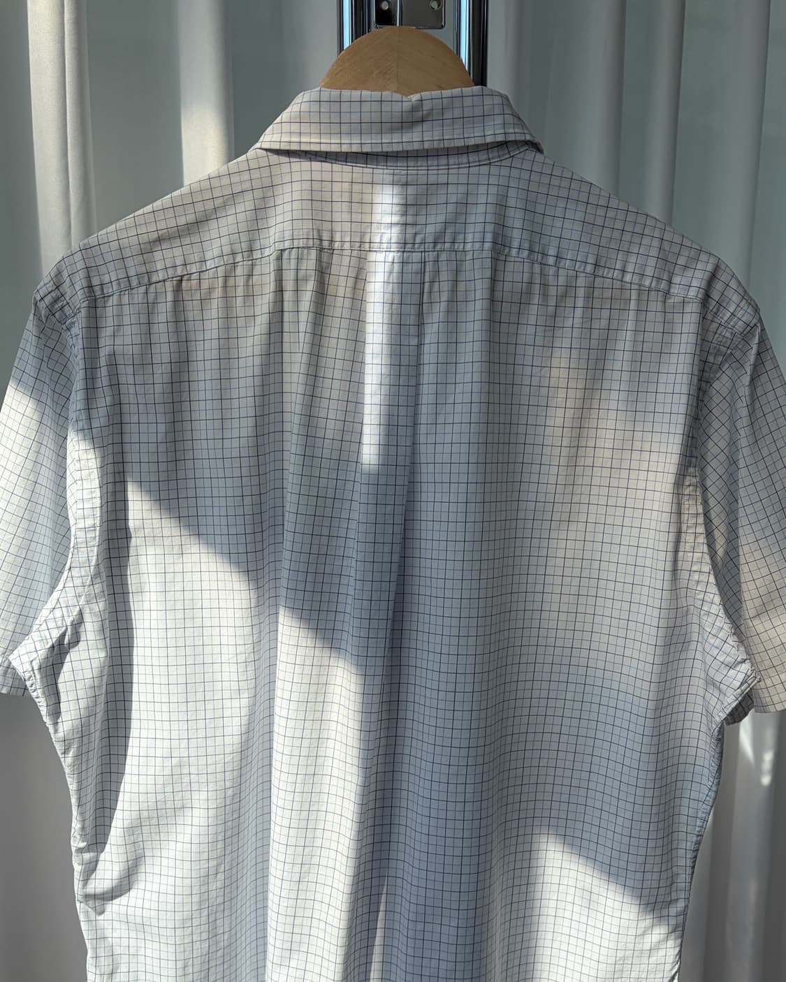 [M-L]폴로 랄프로렌 포플린 체크 반팔 셔츠 상품이미지7