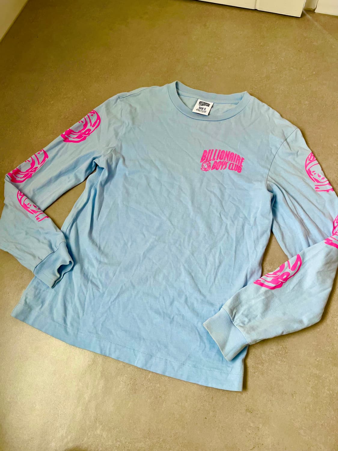 bbc 빌리어네어보이즈클럽 긴팔티 스몰 상품이미지1