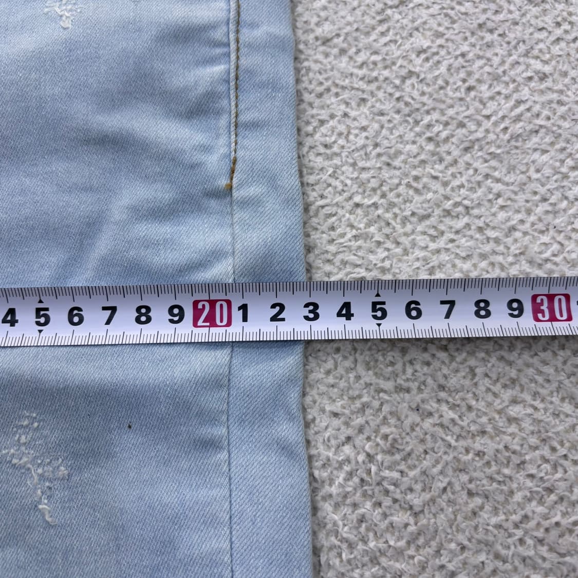 3 소녀나라 여성 7부 데님 팬츠 0429E 상품이미지8