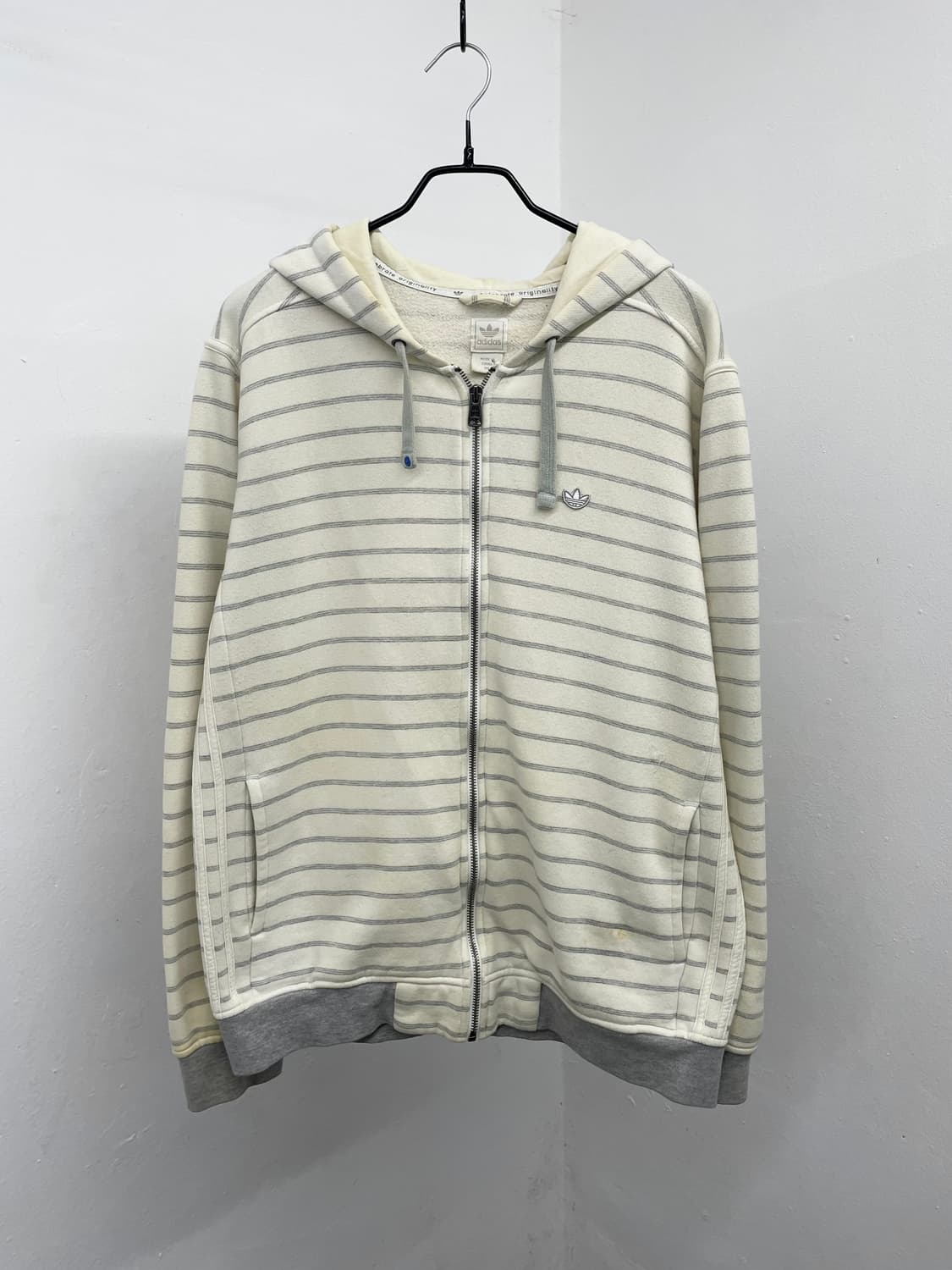 아디다스 너드 스트라이프 후드집업 상품이미지2