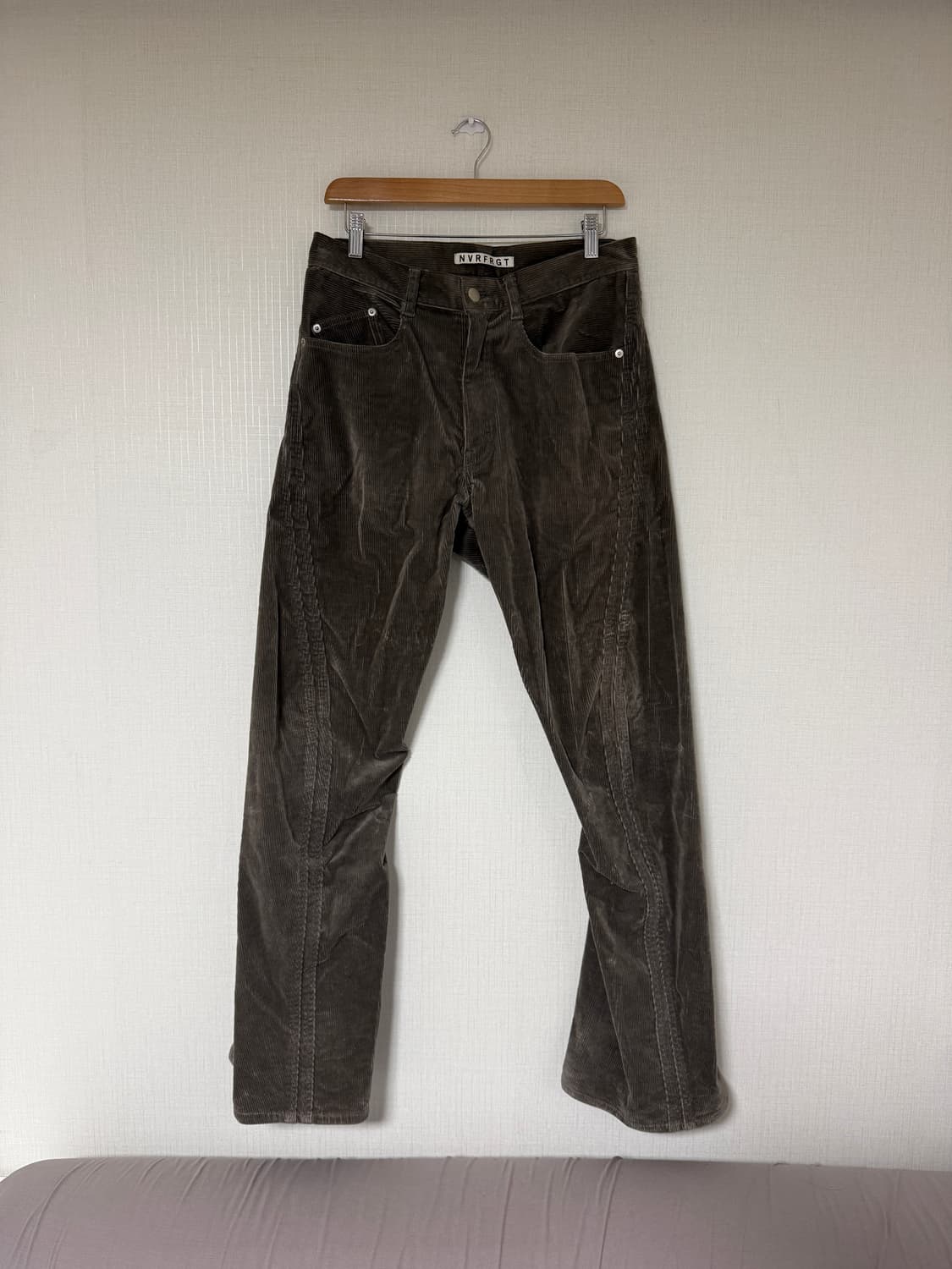 네버포겟 코듀로이 트위스트 팬츠 상품이미지3