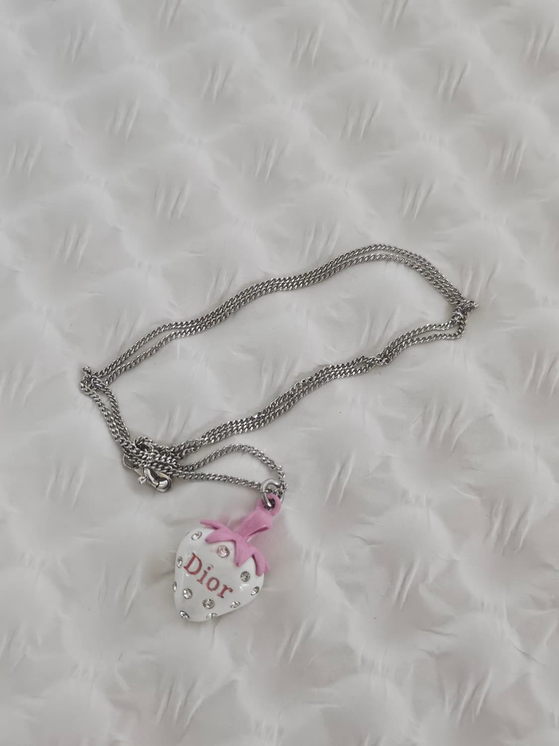 925실버 디올 정품 빈티지 업사이클링 목걸이 상품이미지1