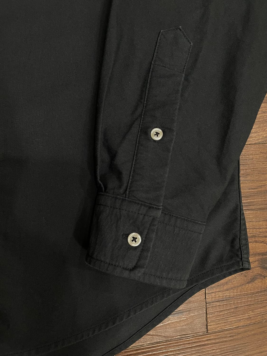 폴로 랄프로렌 블랙 커스텀 슬림핏 셔츠 상품이미지4