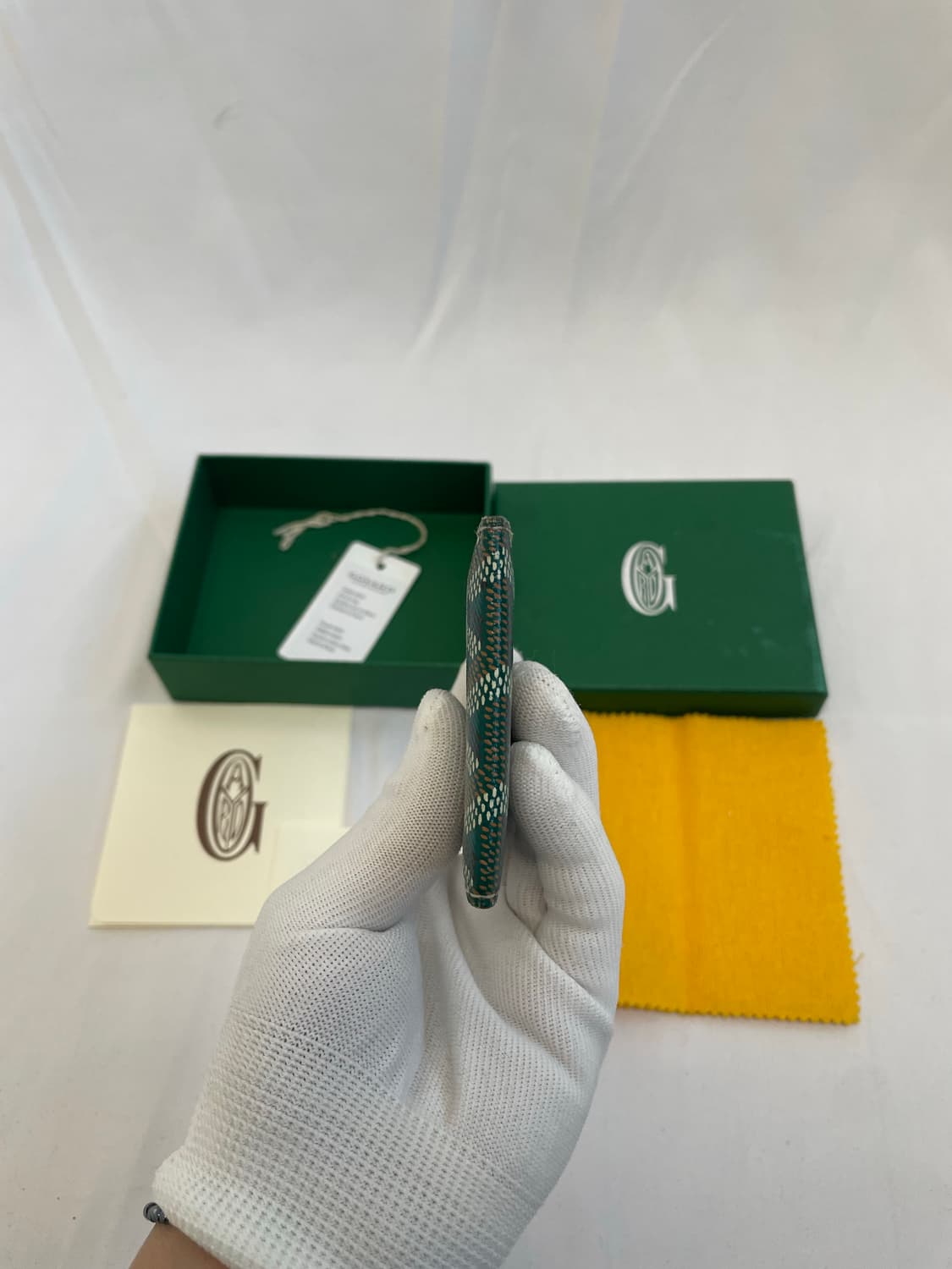 고야드 인서트 카드지갑 스페셜 그린 [os] 상품이미지6