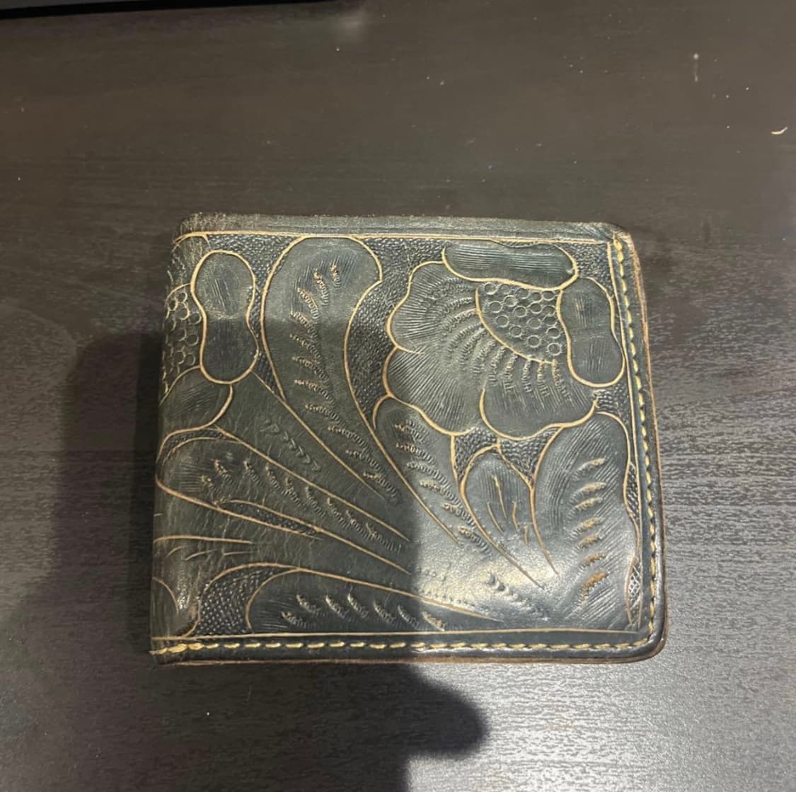 RRL 인디고 카빙 지갑 상품이미지1