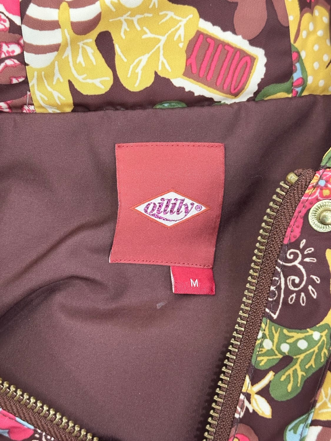 오일릴리 오리털 패딩 상품이미지6