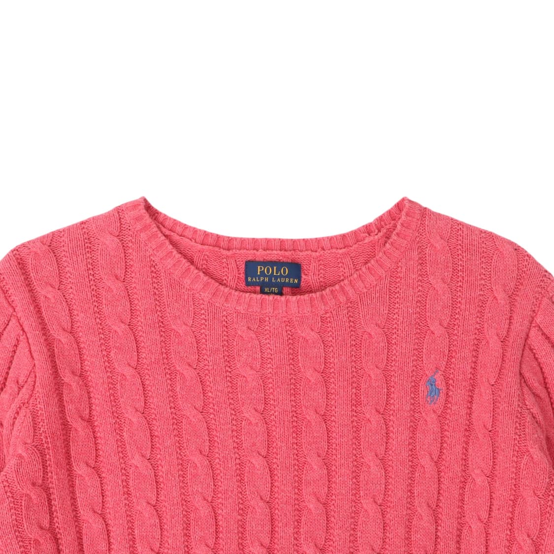 폴로 랄프로렌 핑크 케이블 니트 상품이미지2