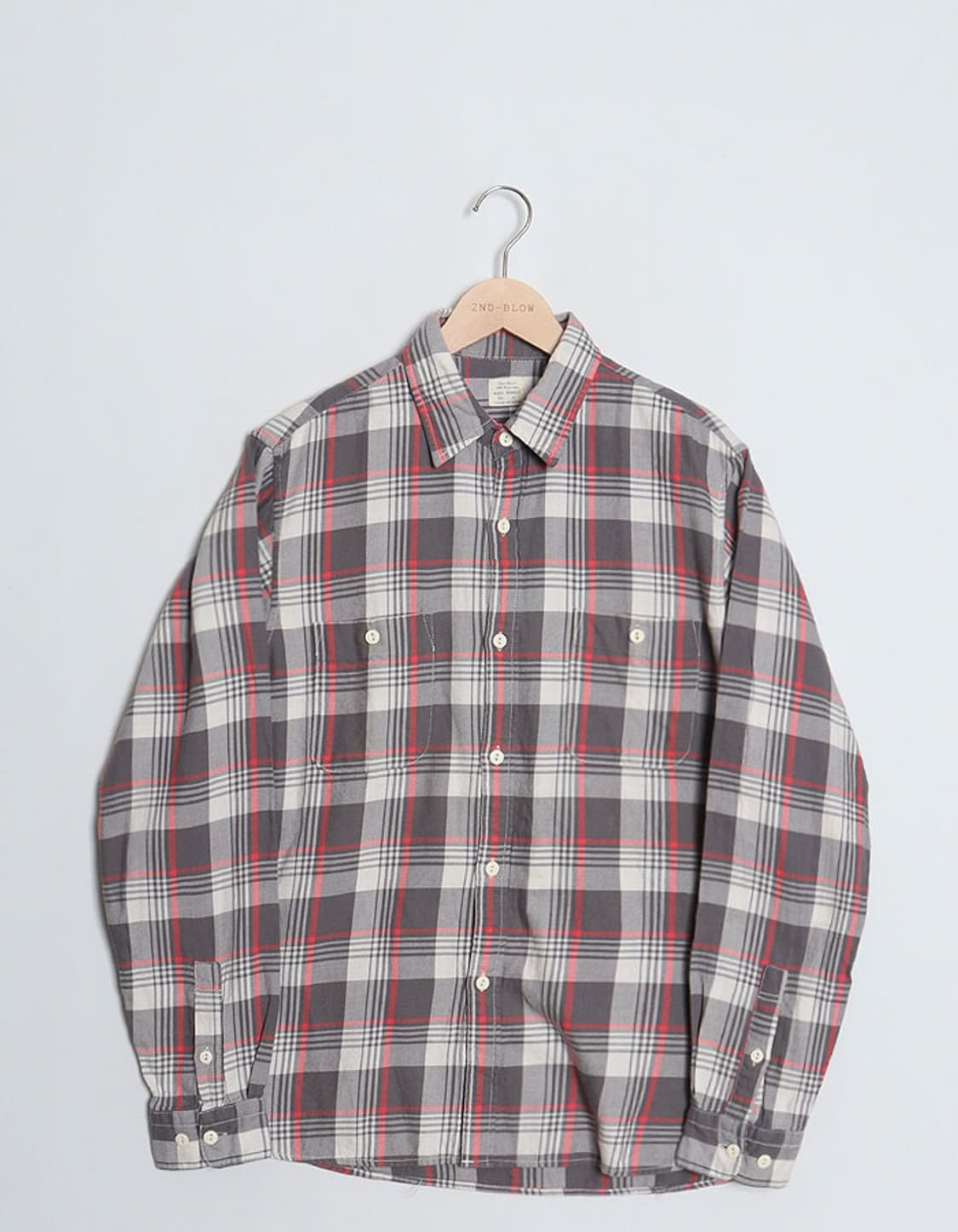  BACK NUMBER LightFlannel Check Shirts 상품이미지1