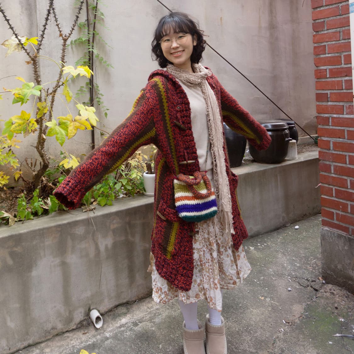 모카 플라워 크런치 스커트 상품이미지9