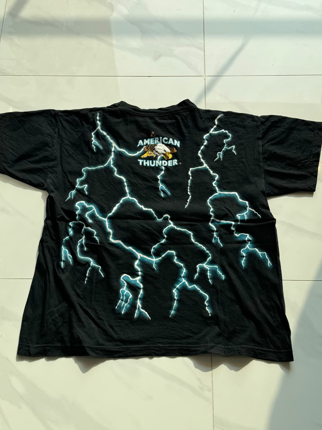 90s 아메리카썬더 늑대티셔츠 상품이미지2