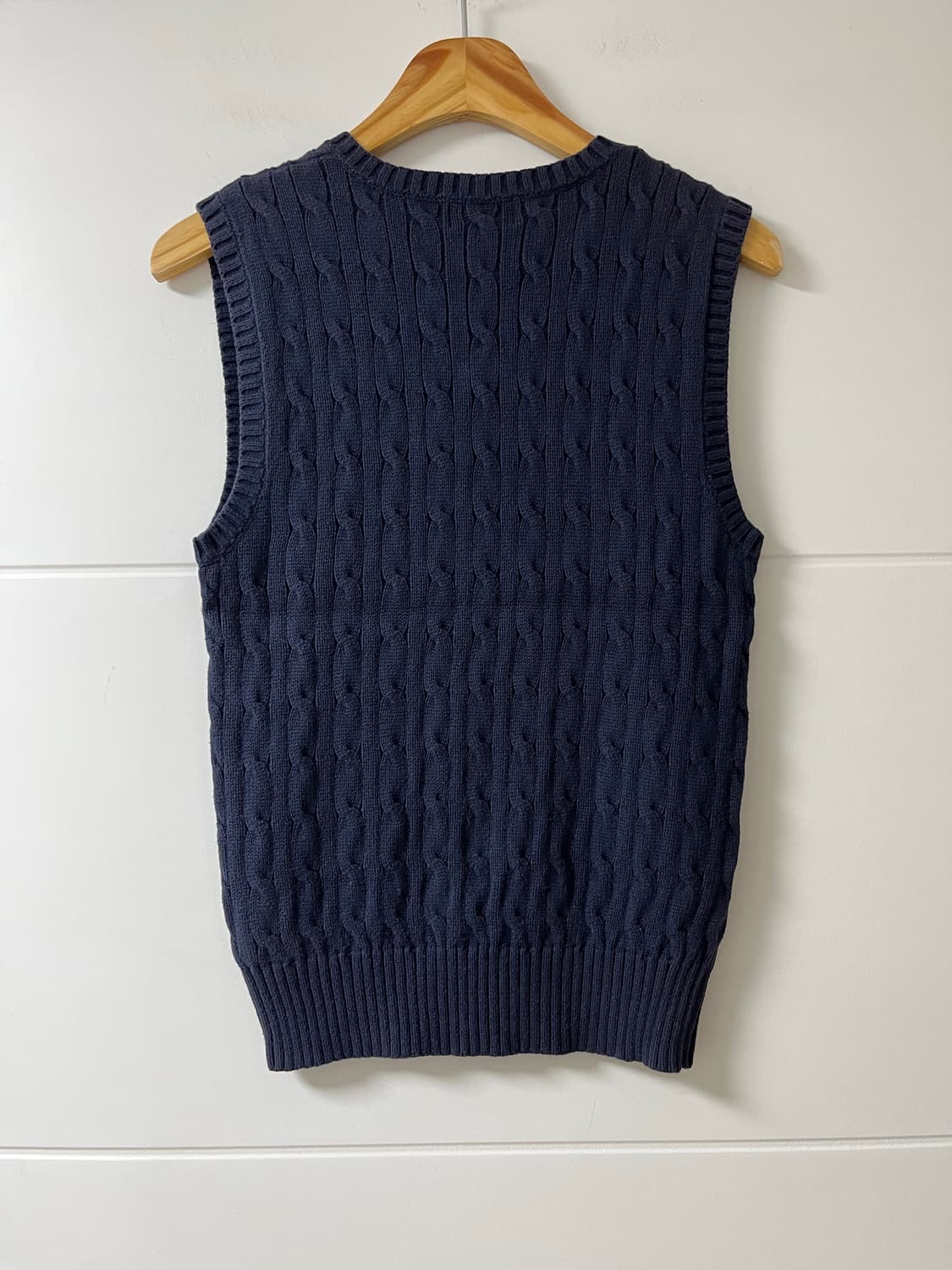 폴로 조끼 폴로 꽈베기 베스트 상품이미지2