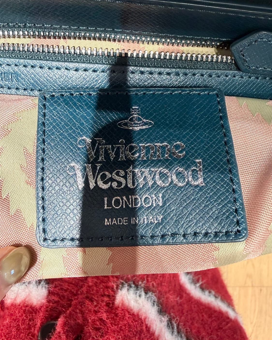 비비안 웨스트우드 블루 소피아 숄더백 상품이미지8