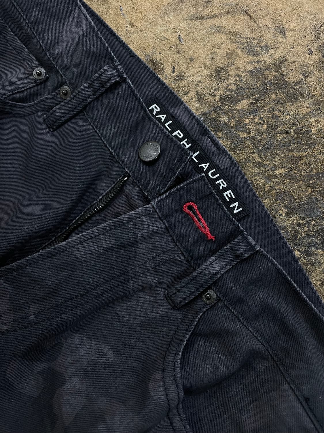 폴로랄프로렌(블랙라벨)/블랙캐모 팬츠 상품이미지3