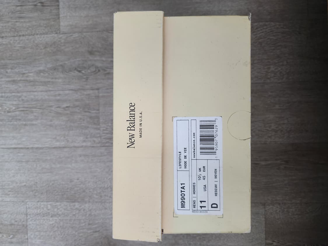 뉴발란스 990v1 마블헤드 인센스 그레이  290 상품이미지8