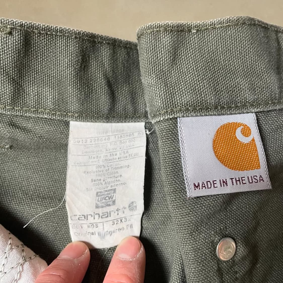 빈티지 칼하트 더블니 B61 / 32size 상품이미지5