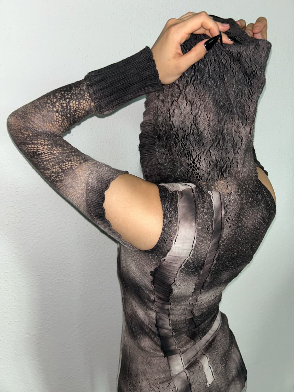 ‘SALVAGE’ dusty mood zip-up one piece 상품이미지6