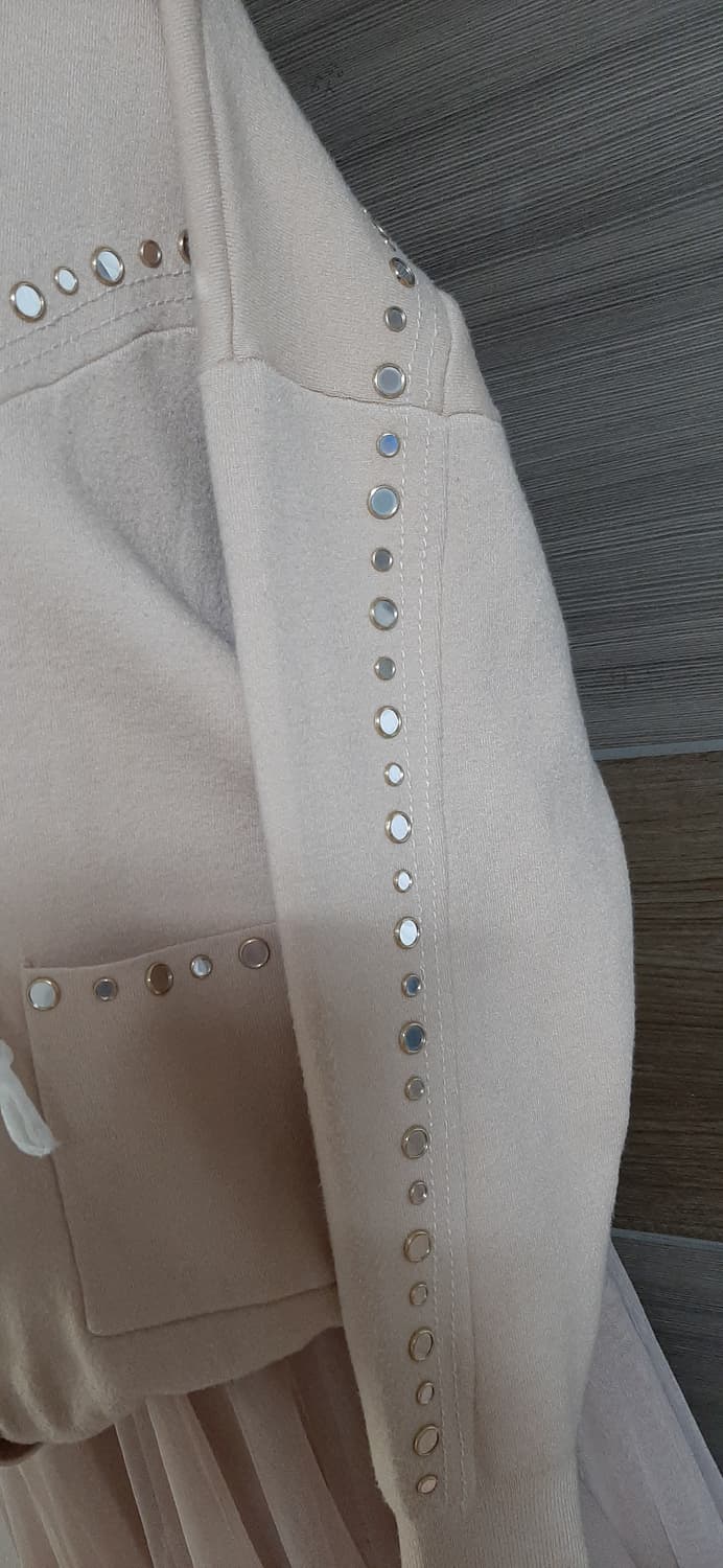 산드로 금장버튼 가디건 상품이미지5