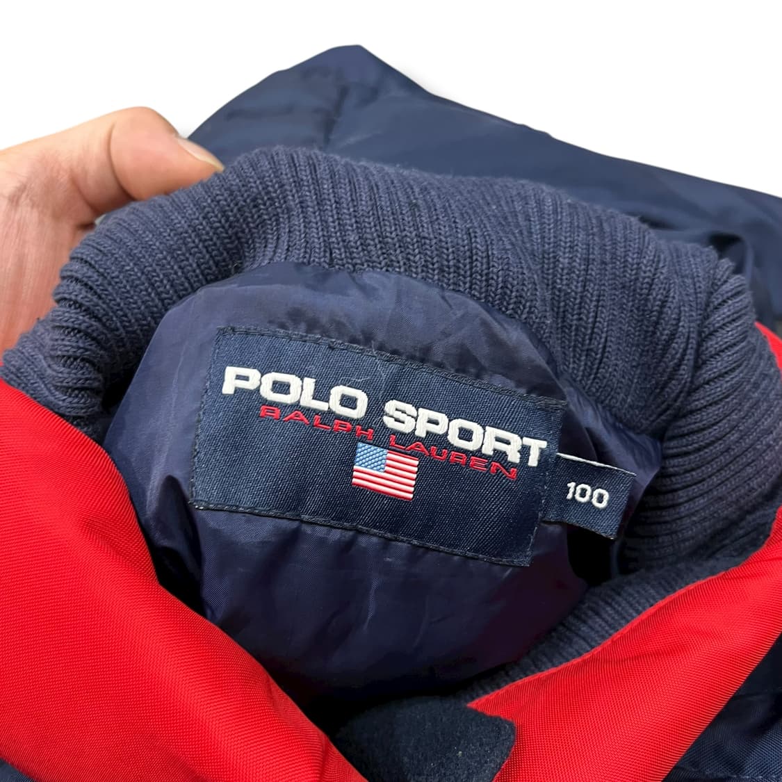  폴로 스포츠 레터링 프린트 패딩 y14028 상품이미지7