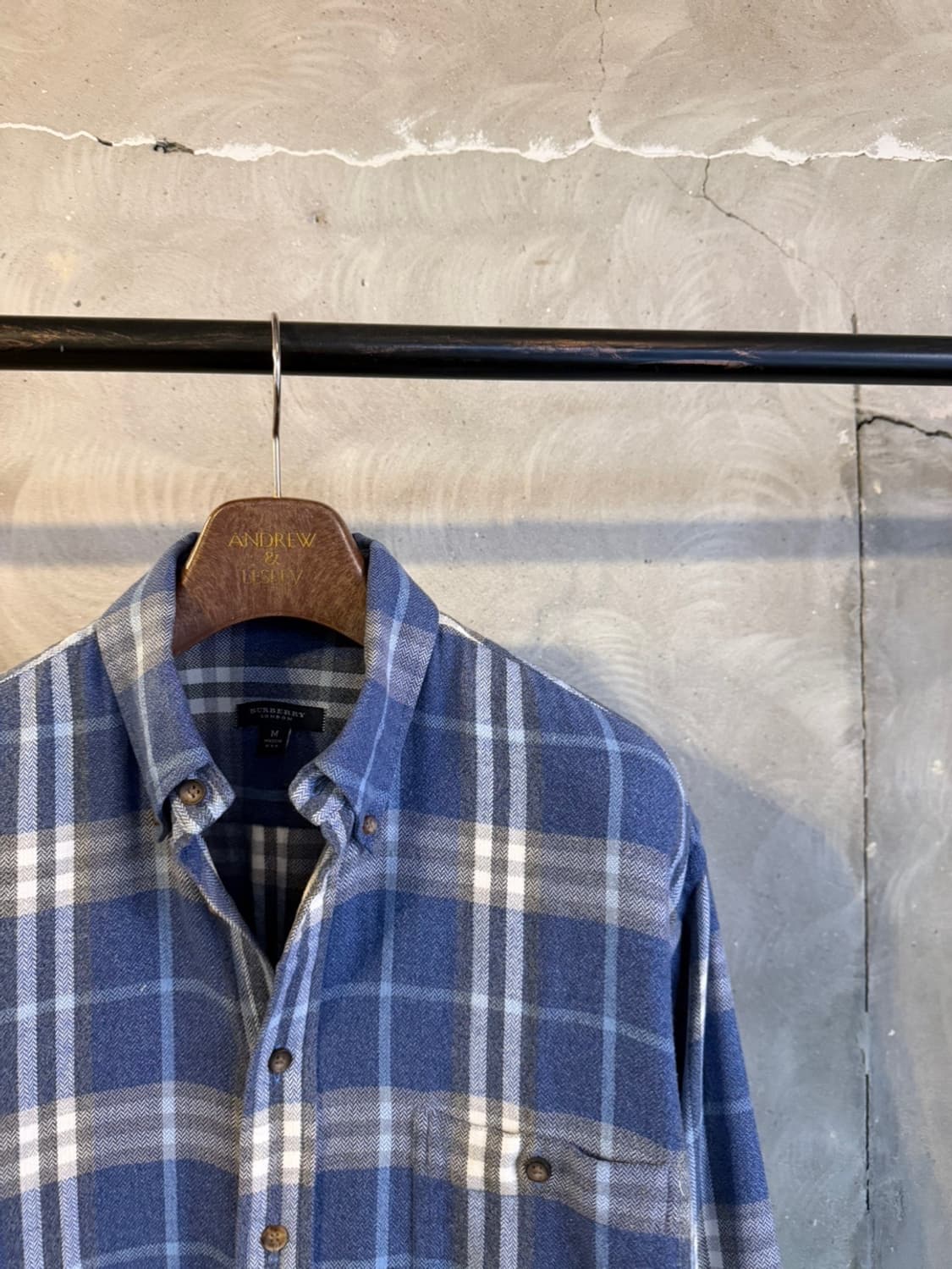 버버리 노바체크 버튼다운 셔츠 100~105 상품이미지4