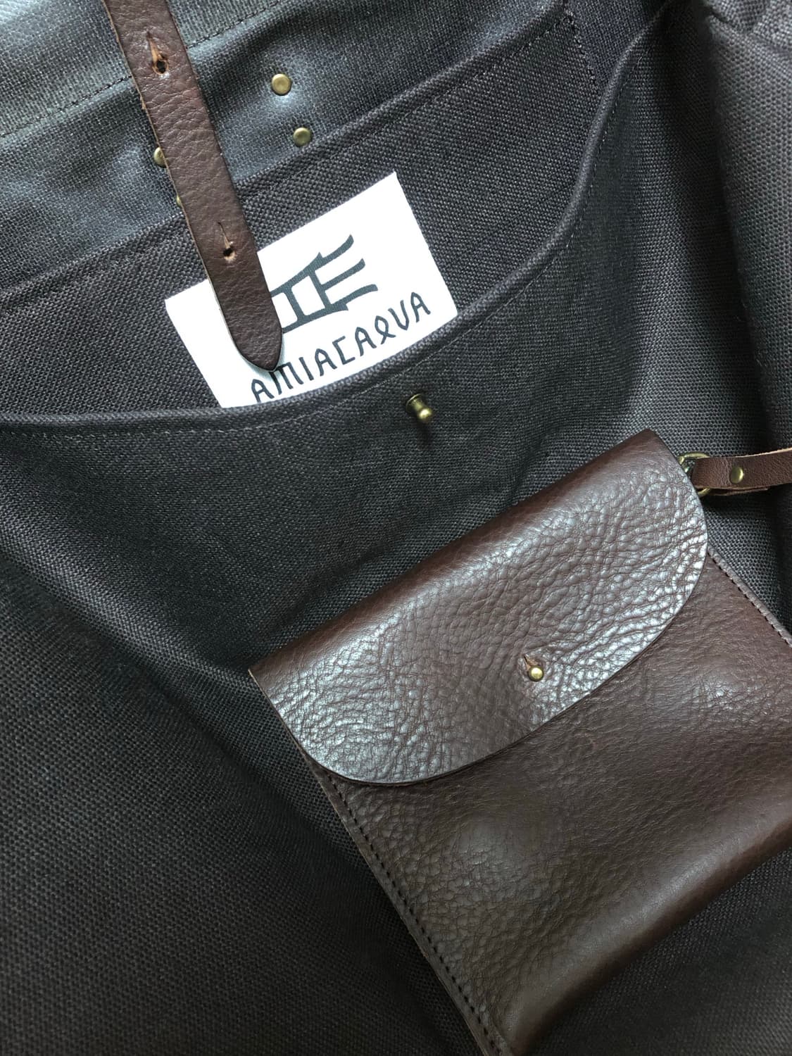 아미아칼바 리넨 숄더백 상품이미지8