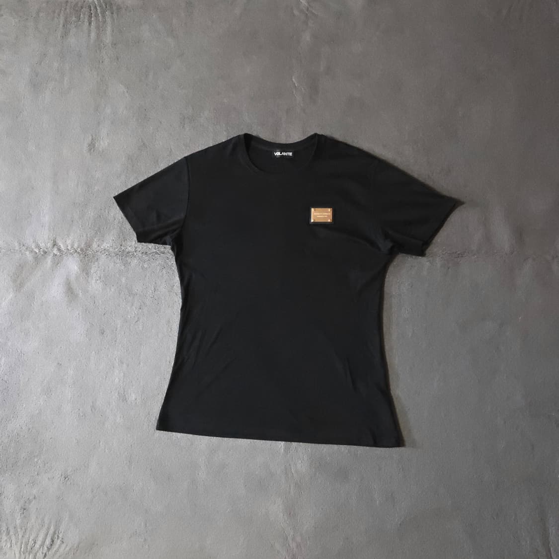 볼란테 골드탭 머슬핏 반팔 티셔츠 1 상품이미지3