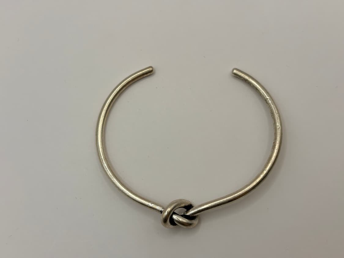 실버 925 매듭(노트) 오픈 뱅글 팔찌 상품이미지2