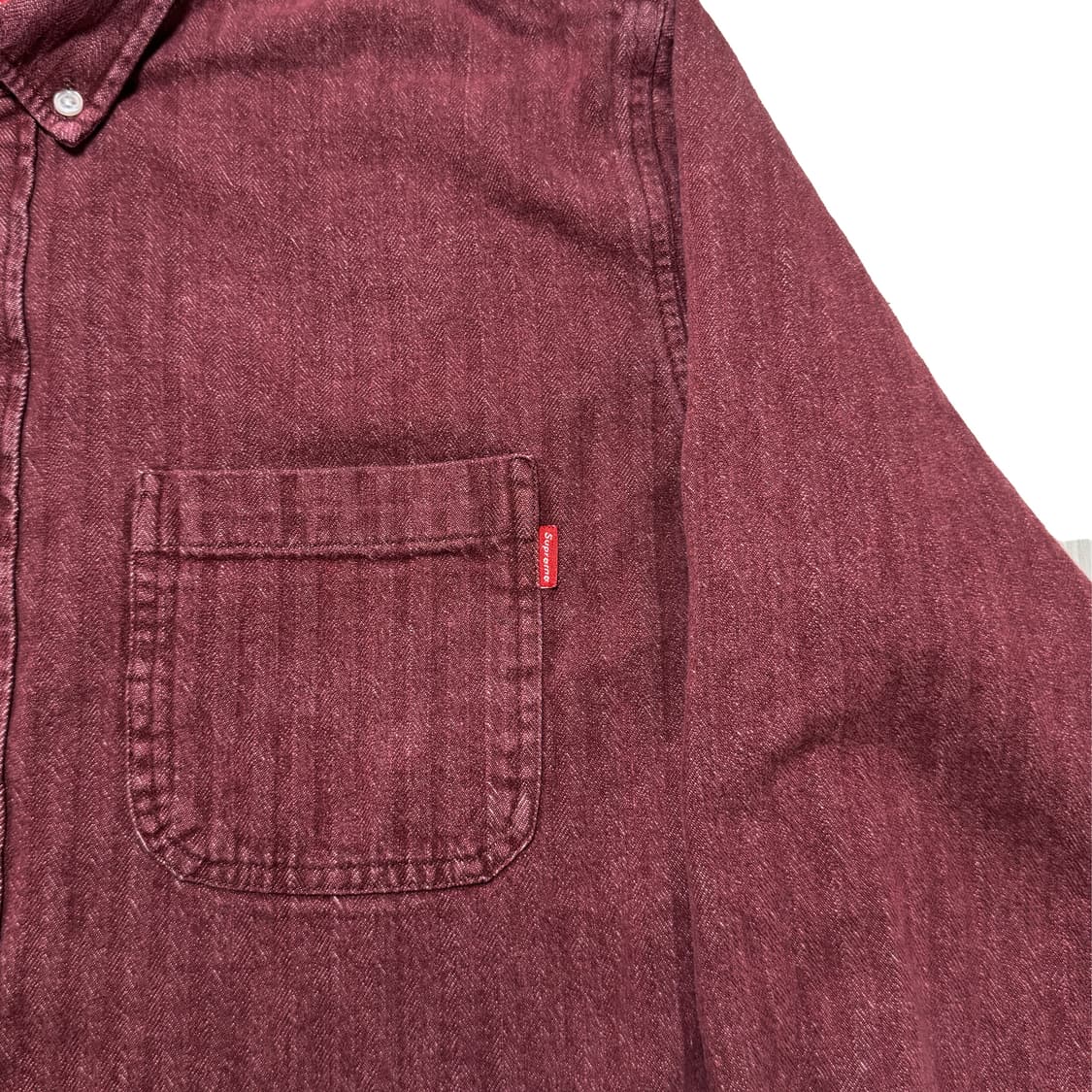 슈프림 헤링본 포켓 셔츠 상품이미지4