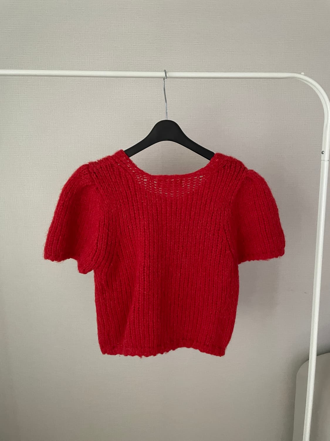 [위드아웃썸머] heather knit_red 상품이미지4