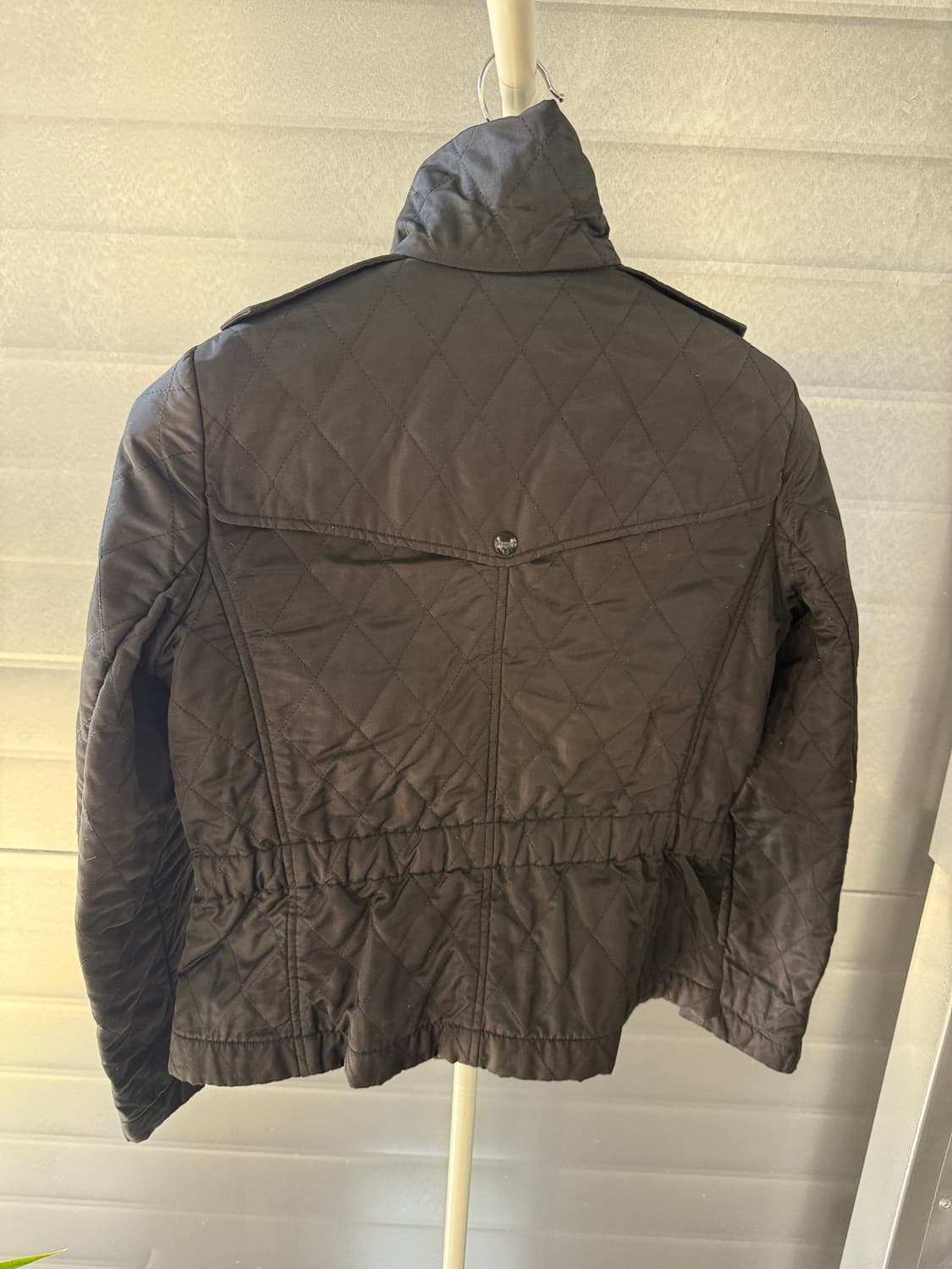 버버리 런던 정품 퀼팅 자켓 블랙 UK6 상품이미지7