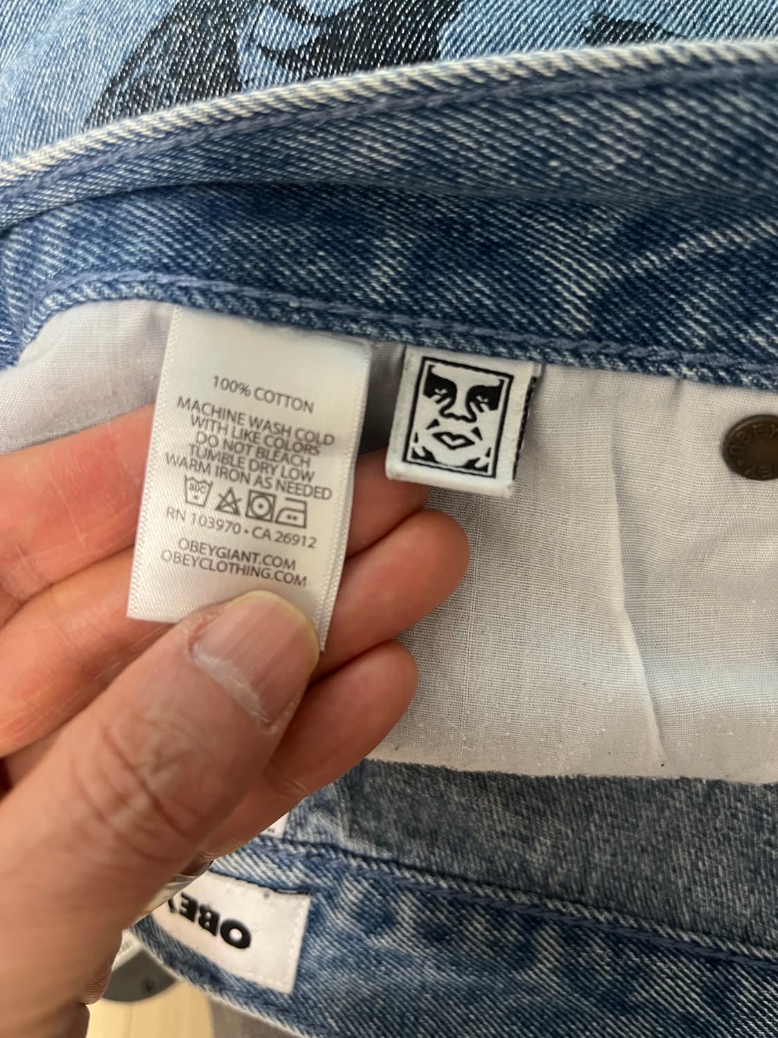오베이 청바지 상품이미지8