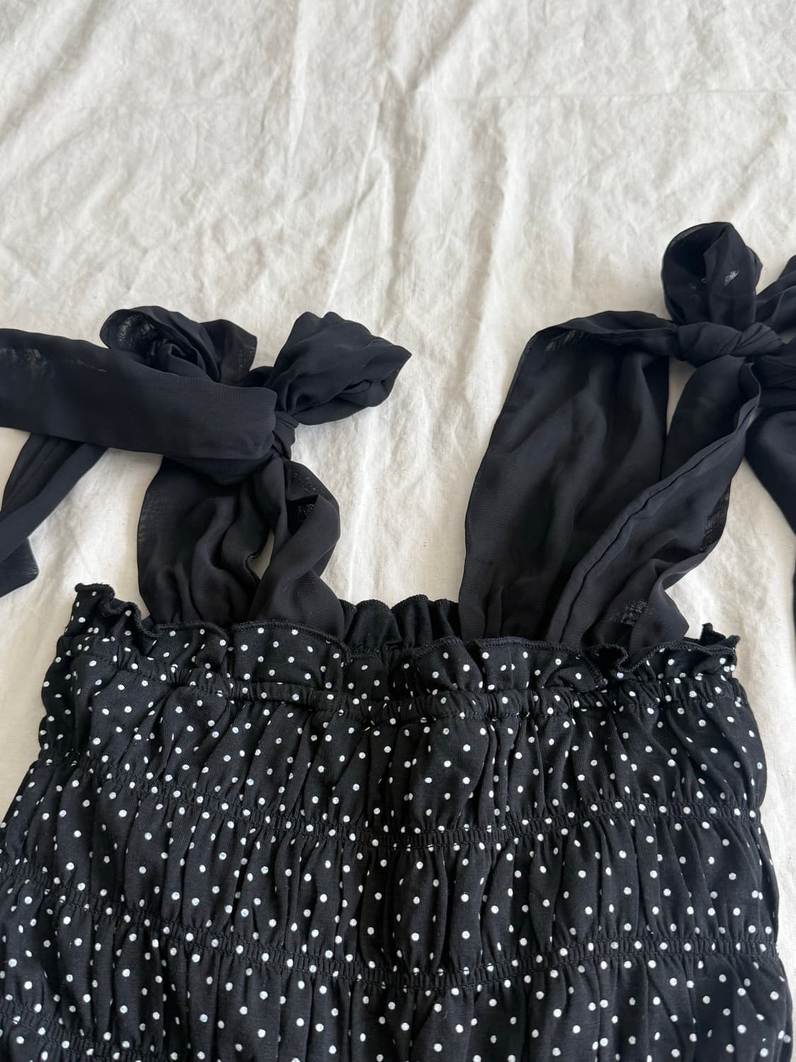 도트 러블리 슬리브리스  상품이미지4