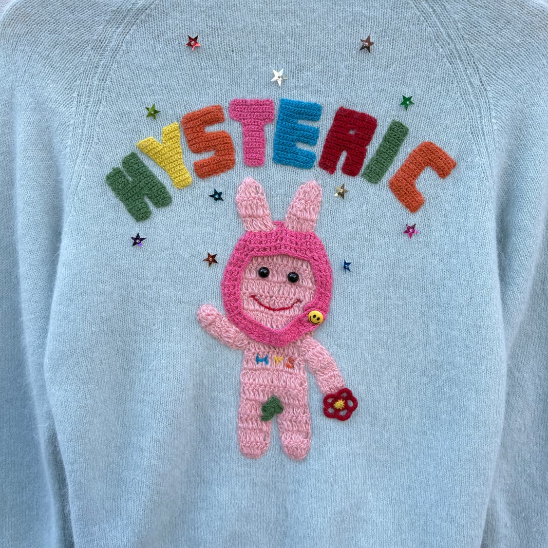 Hysteric Glamour 히스테릭글래머 앙고라 니트 집업 상품이미지9