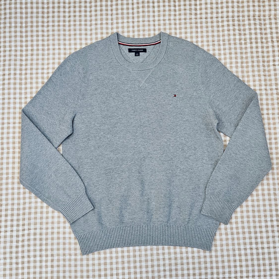 타미힐피거 긴소매 면니트 남자100 상품이미지1