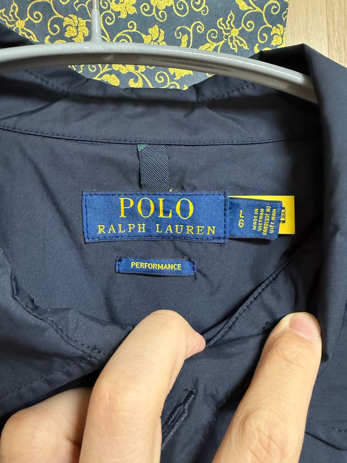 [L] 폴로 패커블 윈드 브레이커 네이비 상품이미지5