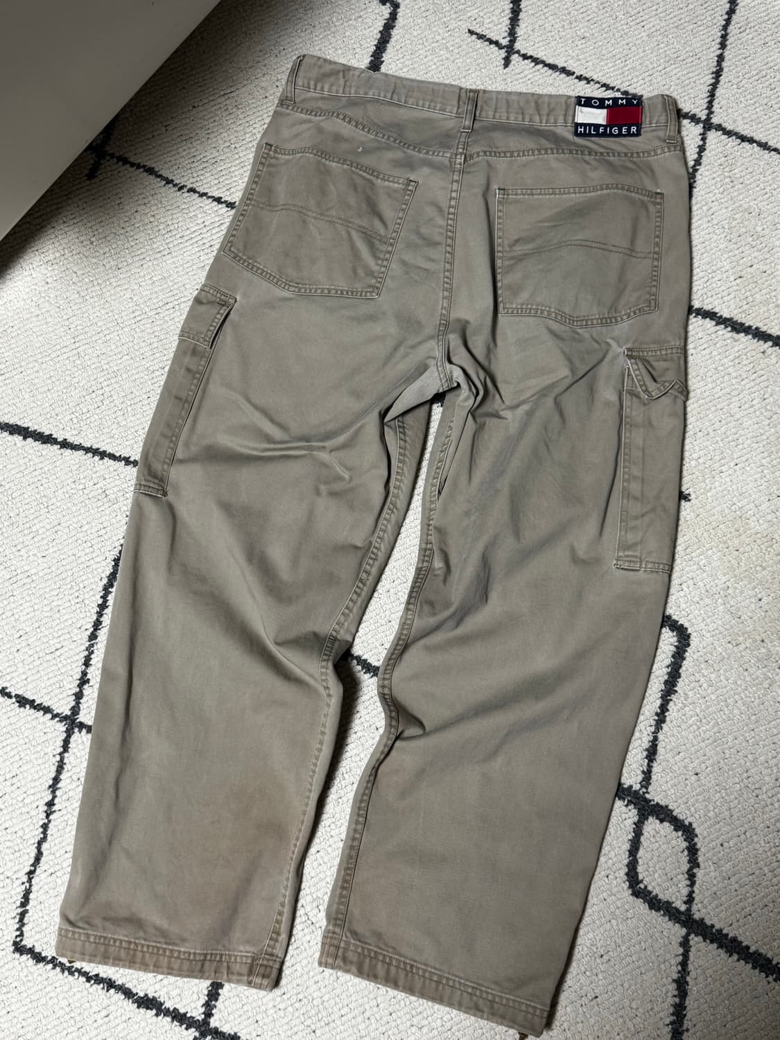타미힐피거 베이지 팬츠 카고바지 상품이미지5