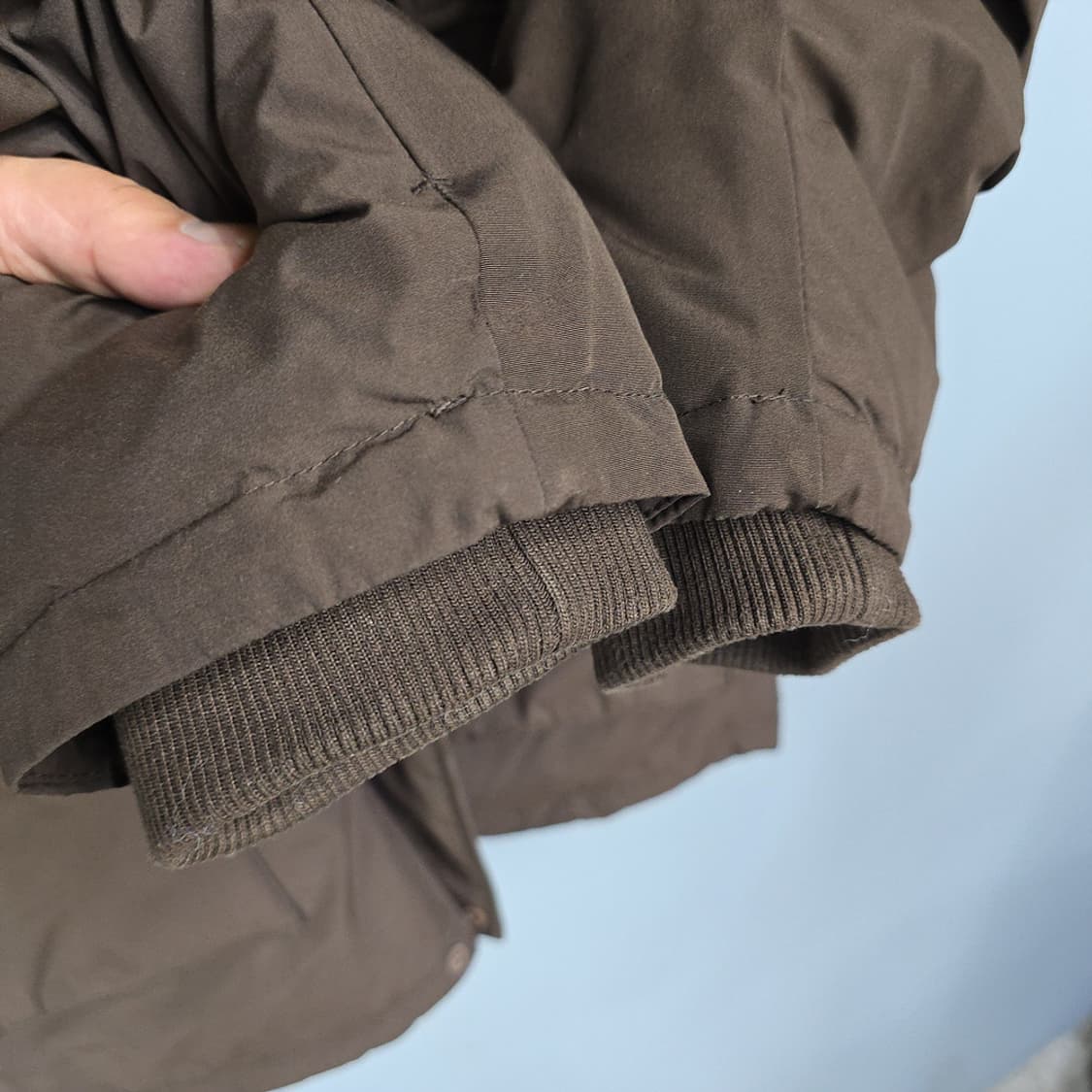 커버낫 덕다운 패딩 브라운 100 상품이미지7