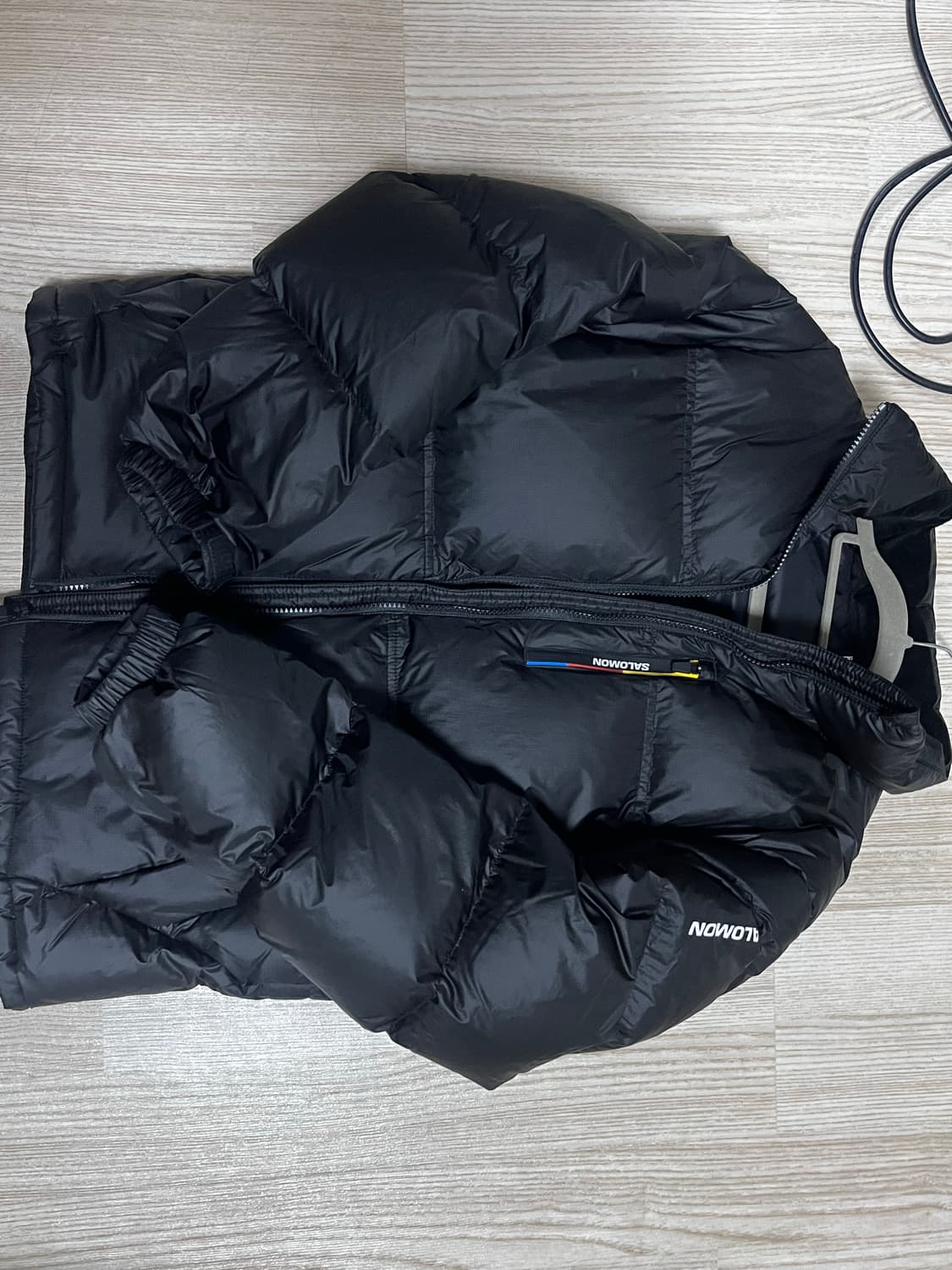 살로몬 컨투어 다운 자켓 패딩 M 상품이미지3