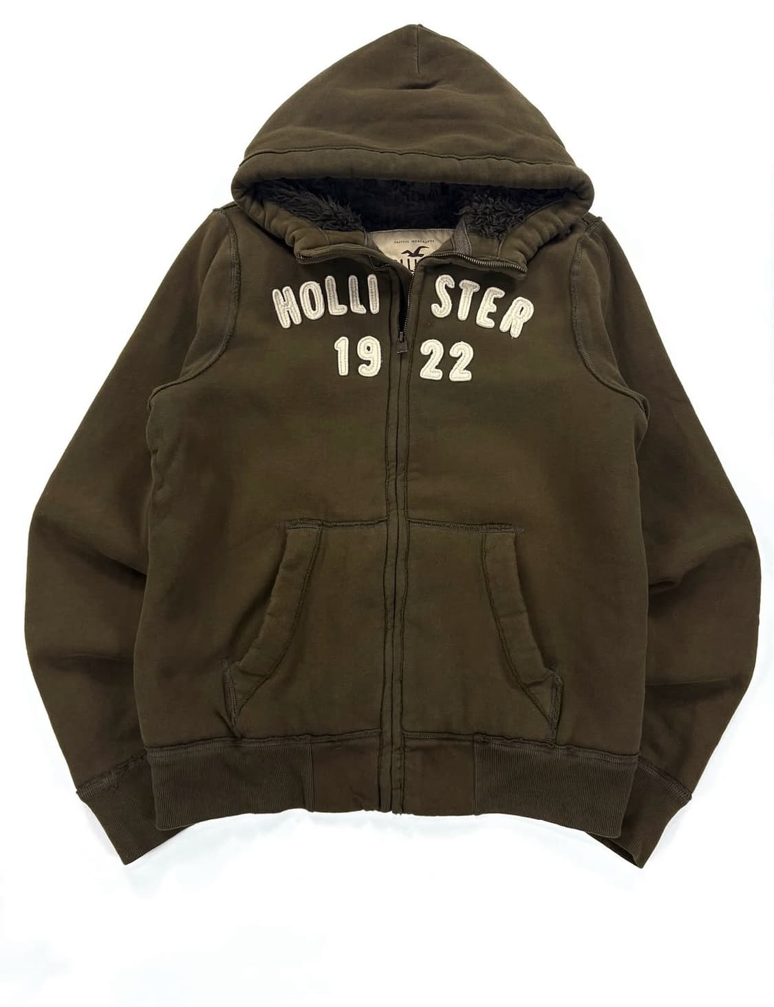 홀리스터 양털 후드집업   상품이미지1