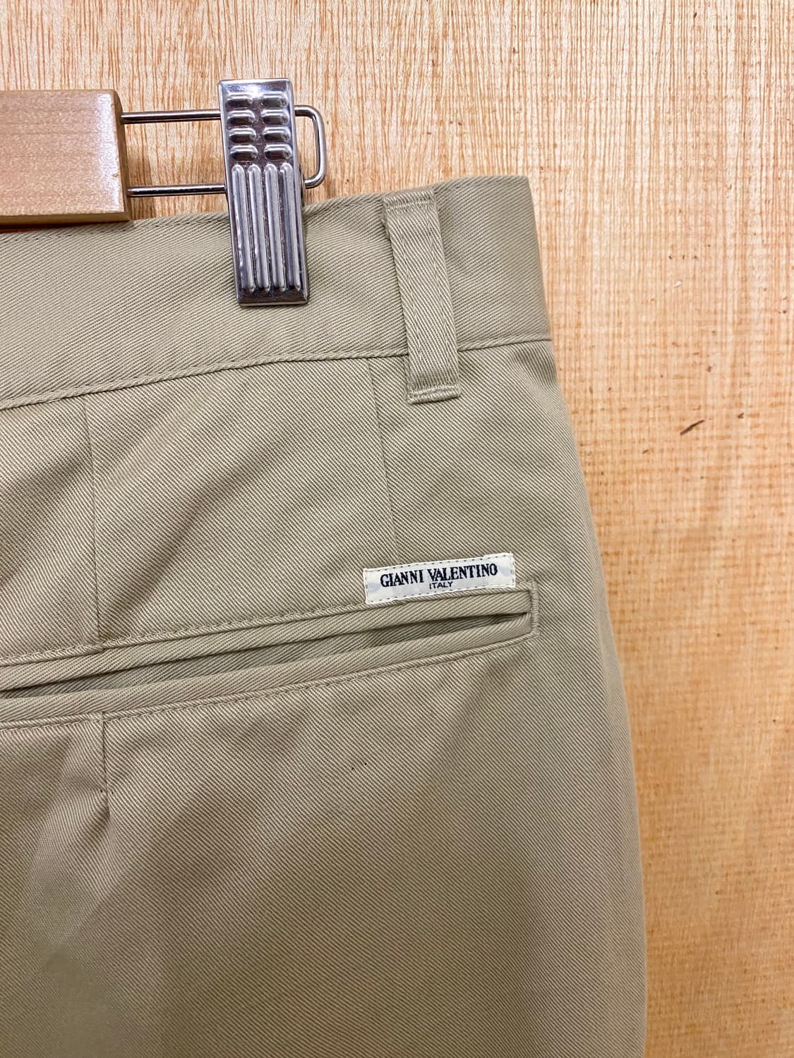 90s GIANNI VALENTINO two tuck chino pant 상품이미지10
